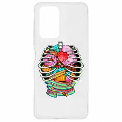 Чехол для Xiaomi Redmi Note 10 Pro Сandy inside the skeleton - PrintSalon