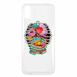 Чехол для Xiaomi Redmi 9a Сandy inside the skeleton