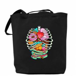 Эко-сумка Сandy inside the skeleton - PrintSalon