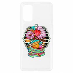 Чехол для Realme 7 Pro Сandy inside the skeleton - PrintSalon