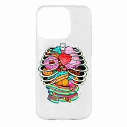Чехол для iPhone 14 Pro Сandy inside the skeleton - PrintSalon