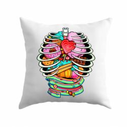 Подушка Сandy inside the skeleton - PrintSalon
