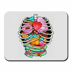 Коврик для мыши Сandy inside the skeleton - PrintSalon