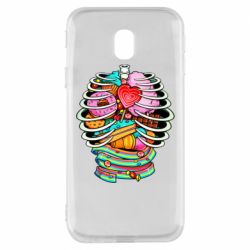 Чехол для Samsung J3 2017 Сandy inside the skeleton - PrintSalon