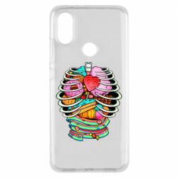 Чехол для Xiaomi Mi A2 Сandy inside the skeleton - PrintSalon