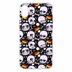 Чехол для iPhone X/Xs Sans Undertale - PrintSalon