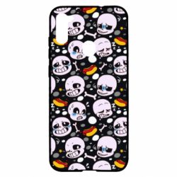 Чехол для Samsung A11/M11 Sans Undertale - PrintSalon