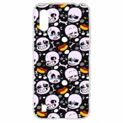Чехол для Samsung A01/M01 Sans Undertale - PrintSalon