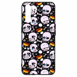 Чехол для Oppo A91/Reno3 Sans Undertale - PrintSalon