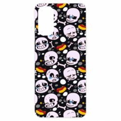 Чехол для Oppo Reno 4 Sans Undertale - PrintSalon