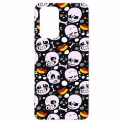 Чехол для Xiaomi Redmi Note 10 Pro Sans Undertale - PrintSalon