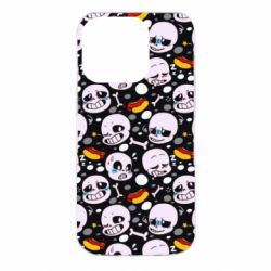Чехол для iPhone 14 Pro Sans Undertale - PrintSalon