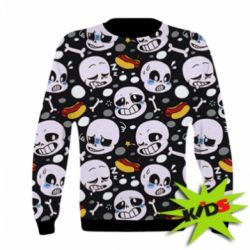 Детский 3D свитшот Sans Undertale - PrintSalon