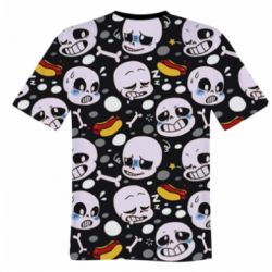 Мужская футболка 3D Sans Undertale - PrintSalon