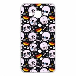 Чехол для Samsung J3 2016 Sans Undertale - PrintSalon