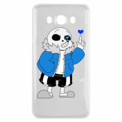Чохол для Samsung J7 2016 Sans with heart - PrintSalon
