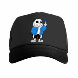 Кепка-тракер Sans with heart - PrintSalon