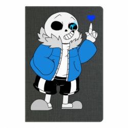 Блокнот з принтом Sans with heart - PrintSalon