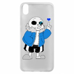 Чохол для Xiaomi Redmi 7A Sans with heart - PrintSalon