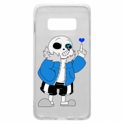 Чохол для Samsung S10e Sans with heart - PrintSalon