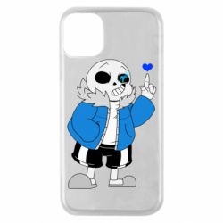Чехол для iPhone 11 Pro Sans with heart