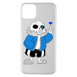 Чохол для iPhone 11 Pro Max Sans with heart - PrintSalon