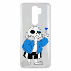 Чохол для Xiaomi Redmi Note 8 Pro Sans with heart - PrintSalon