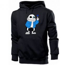 Чоловіче худі Sans with heart - PrintSalon