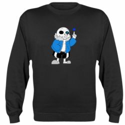 Світшот Sans with heart - PrintSalon