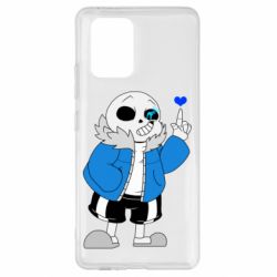 Чохол для Samsung S10 Lite Sans with heart - PrintSalon