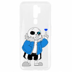 Чохол для Oppo A5/A9 2020 Sans with heart - PrintSalon