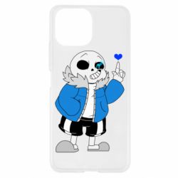 Чохол для Xiaomi Mi11 Lite Sans with heart