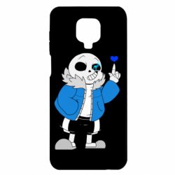 Чохол для Xiaomi Redmi Note 9S / 9Pro / 9Pro Max Sans with heart - PrintSalon