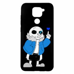 Чохол для Xiaomi Redmi Note 9 / Redmi 10X Sans with heart - PrintSalon