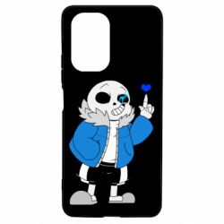 Чохол для Xiaomi Poco F3/K40 Sans with heart - PrintSalon