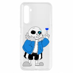 Чохол для Realme 6 Sans with heart - PrintSalon