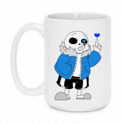 Чашка 420ml Sans with heart - PrintSalon