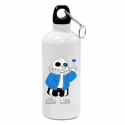 Фляга Sans with heart - PrintSalon
