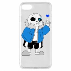 Чохол для iPhone 7 Sans with heart - PrintSalon