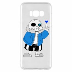 Чохол для Samsung S8 Sans with heart - PrintSalon
