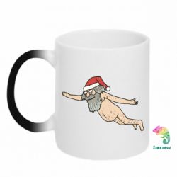 Чашка-хамелеон Santa comes to town!