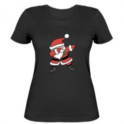 Женская футболка Santa dabbing - PrintSalon
