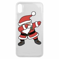 Чехол для iPhone Xs Max Santa dabbing - PrintSalon