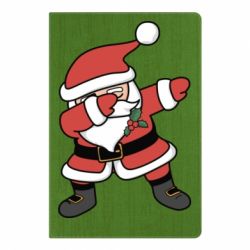 Блокнот с принто Santa dabbing - PrintSalon