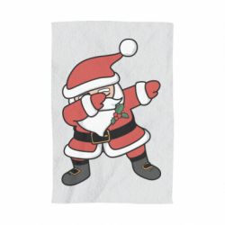 Полотенце с принтом Santa dabbing - PrintSalon