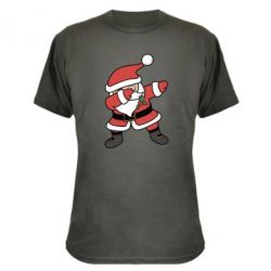 Камуфляжная футболка Santa dabbing - PrintSalon