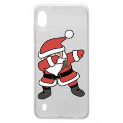 Чехол для Samsung A10 Santa dabbing