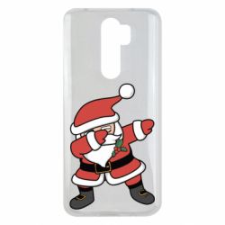 Чехол для Xiaomi Redmi Note 8 Pro Santa dabbing - PrintSalon