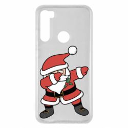 Чехол для Xiaomi Redmi Note 8 Santa dabbing - PrintSalon