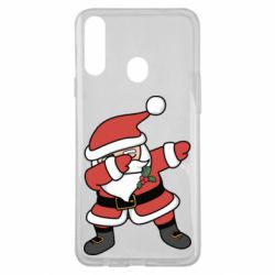 Чехол для Samsung A20s Santa dabbing-PrintSalon Чехол для Samsung A20s Santa dabbing